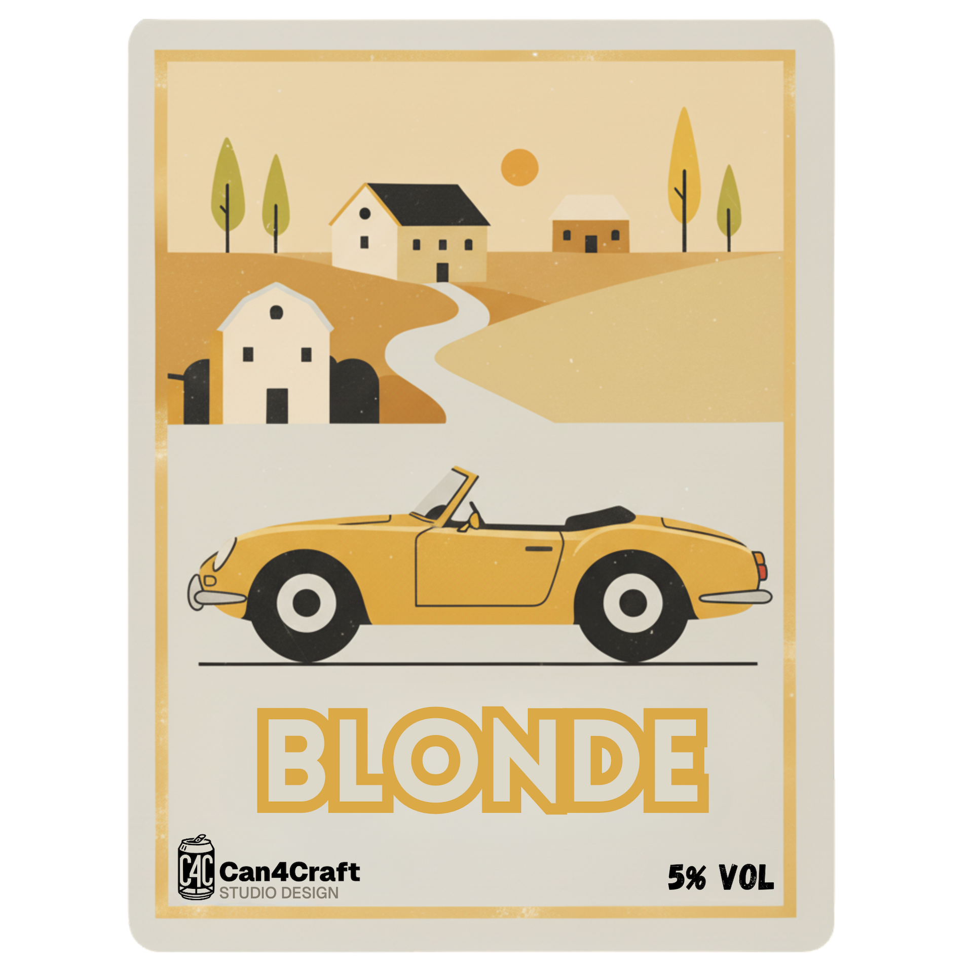 La Blonde - Label