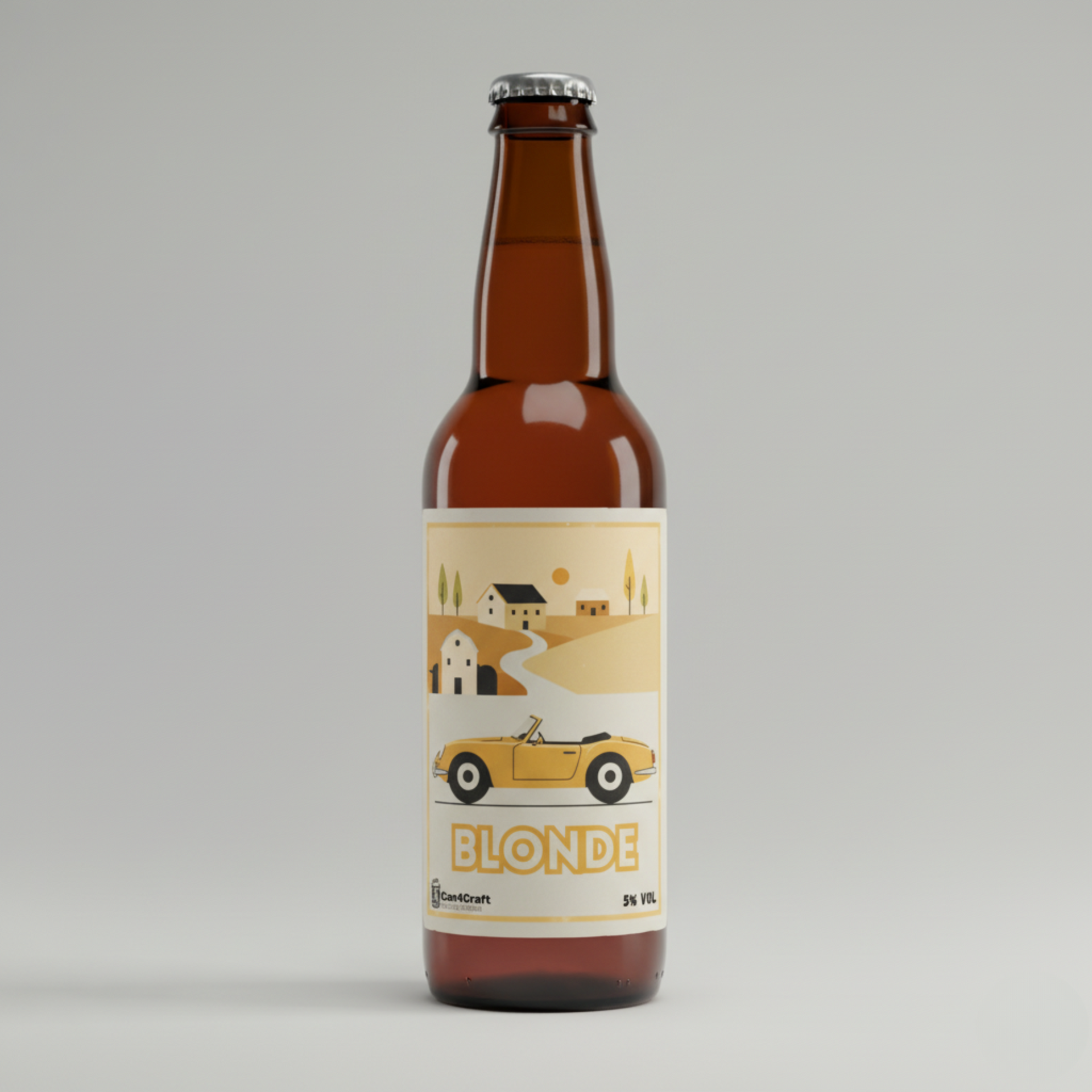 La Blonde - 3D Mockup
